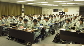 交通安全研修会の写真