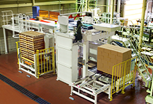 Conventional palletizers