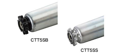 CTT5SB 樹脂製スプロケット（ベアリング入り）／CTT5SS 鉄製スプロケット（ベアリング入り）